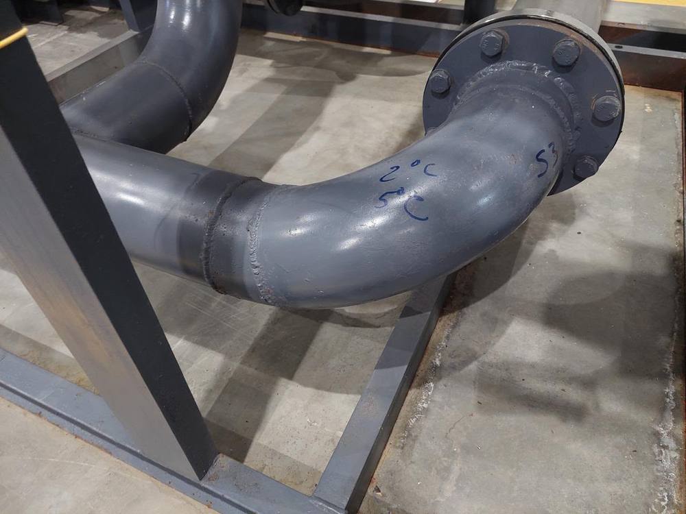 Tubería de gran diámetro aislada con armaflex