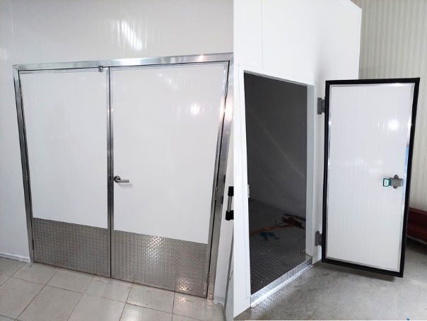 Puertas en panel para recámaras frigoríficas y secas